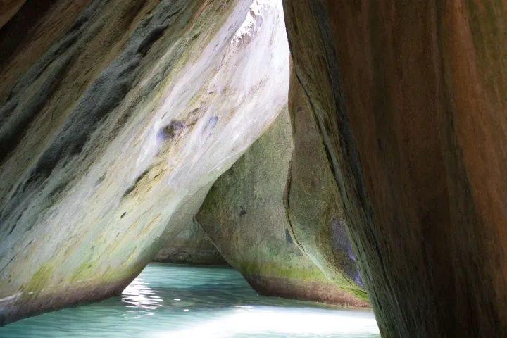 water next to a river